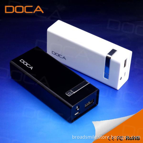 DOCA D535 5600mAh Universal portable Power Bank for Mobiles and Tablet